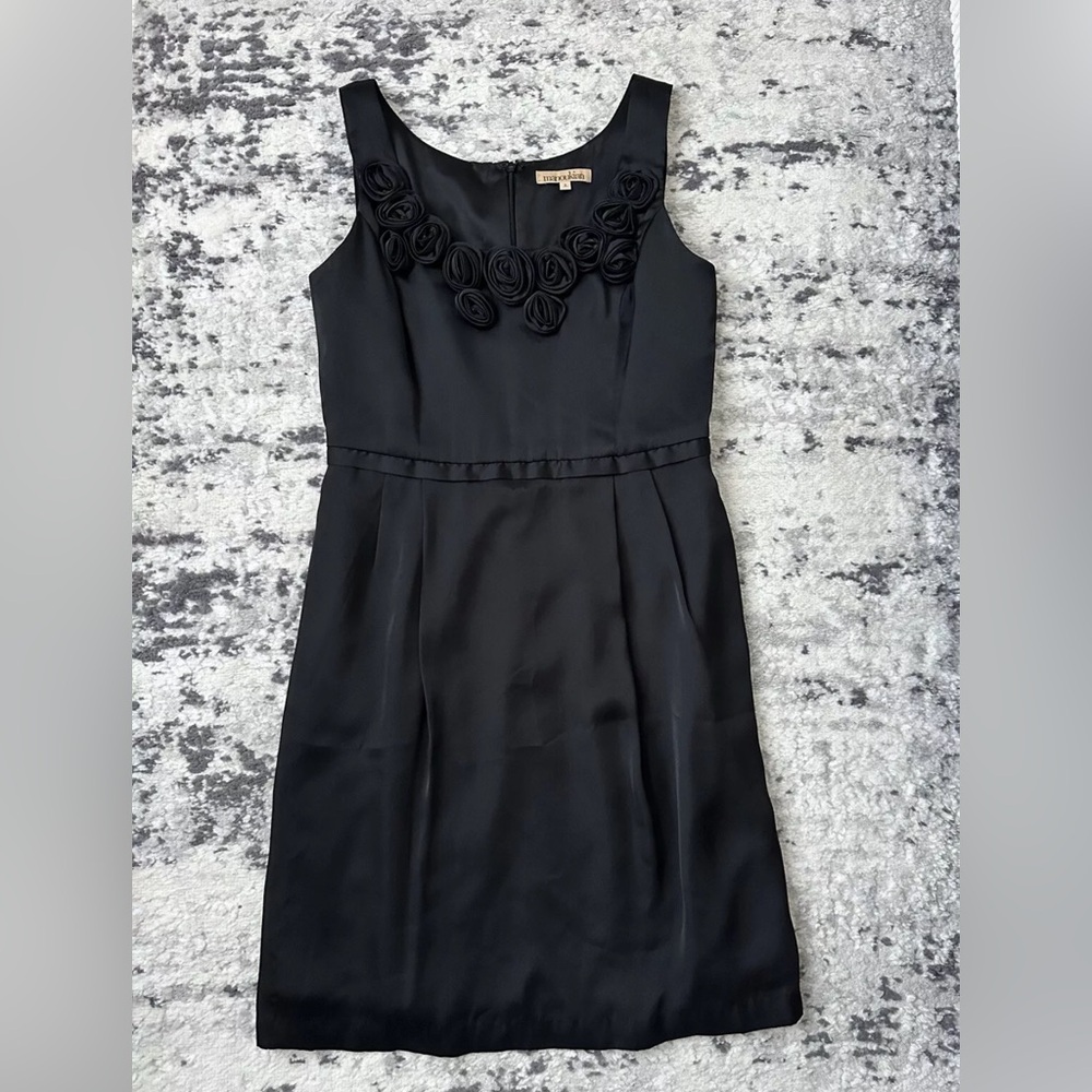 dresses for women party Large medium Manoukian Maje Silk Black